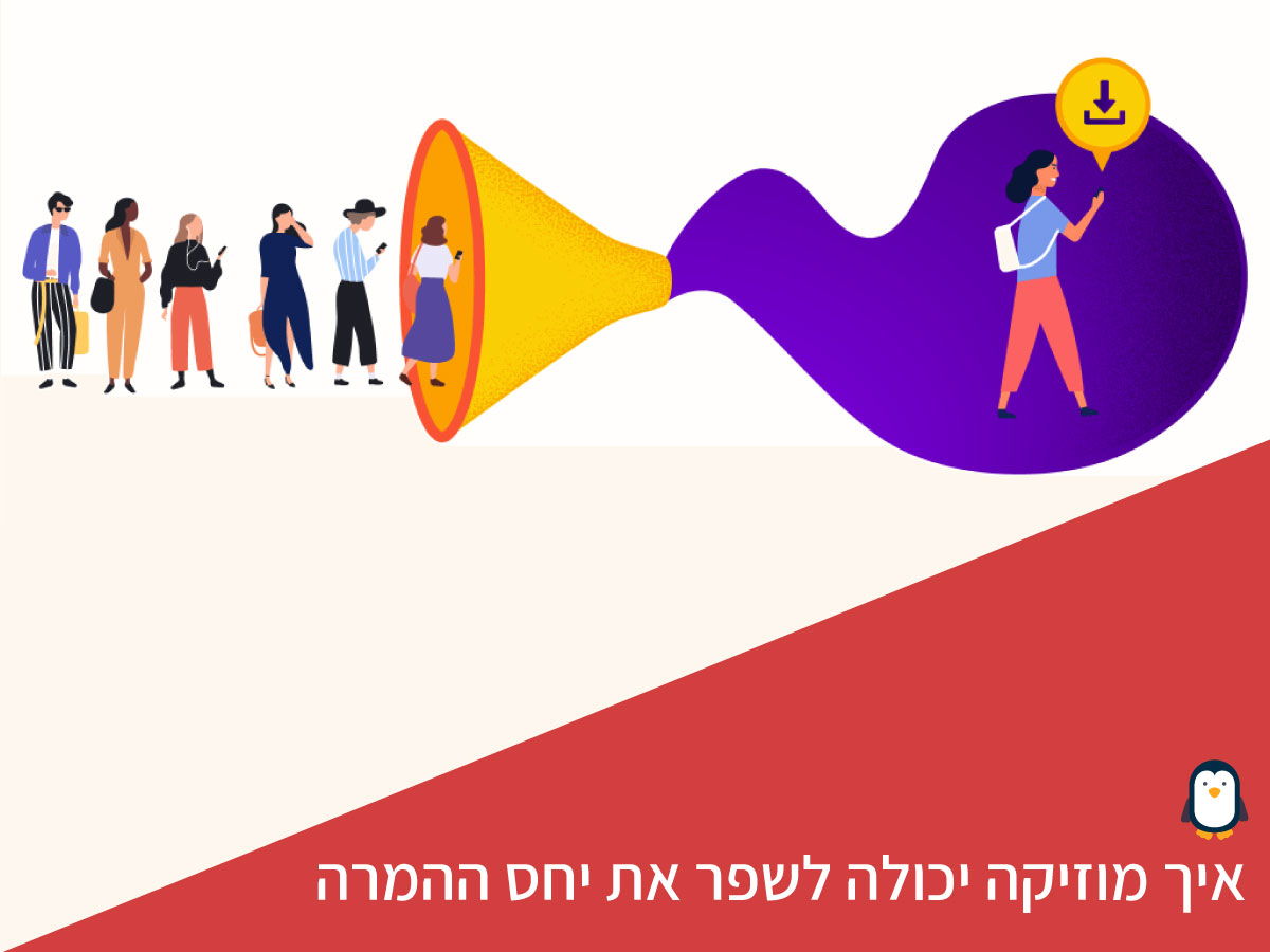 איך מוזיקה יכולה לשפר את יחס ההמרה