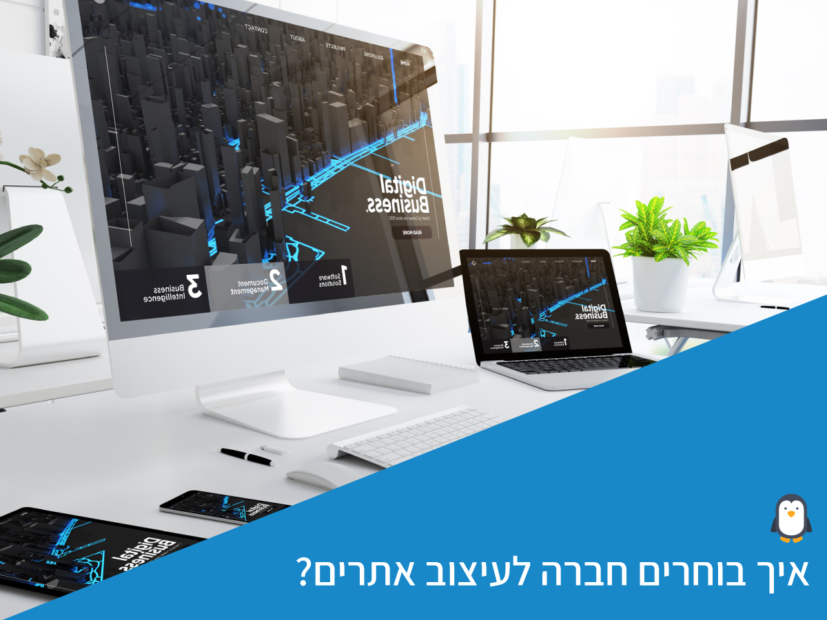 עיצוב אתר אינטרנט - כך בוחרים חברה לעיצוב אתרים